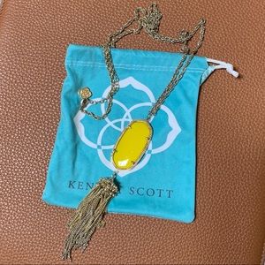 Kendra Scott Rayne Pendant Necklace in Gold/Yellow